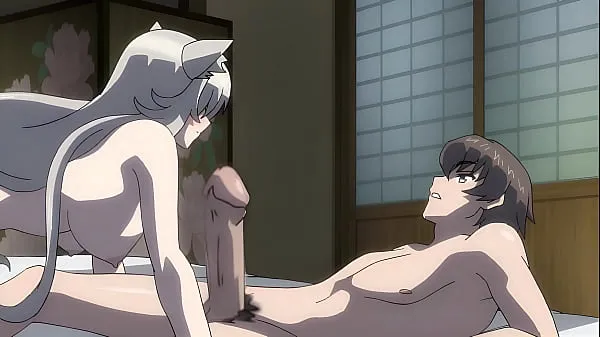 HD The kitsune satisfies her master [uncensored hentai English subtitles mega Tube
