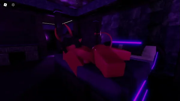 HD Having some fun time with my demon girlfriend on Valentines Day (Roblox megatubo