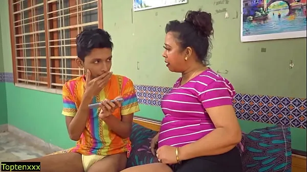 HD Indian Teen Boy fucks his Stepsister! Viral Taboo Sex mega tuba