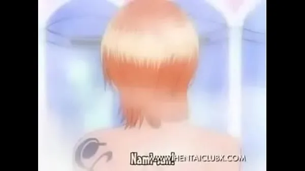 HD hentai anime Nami and Vivi Taking a Bath One Piece mega cső